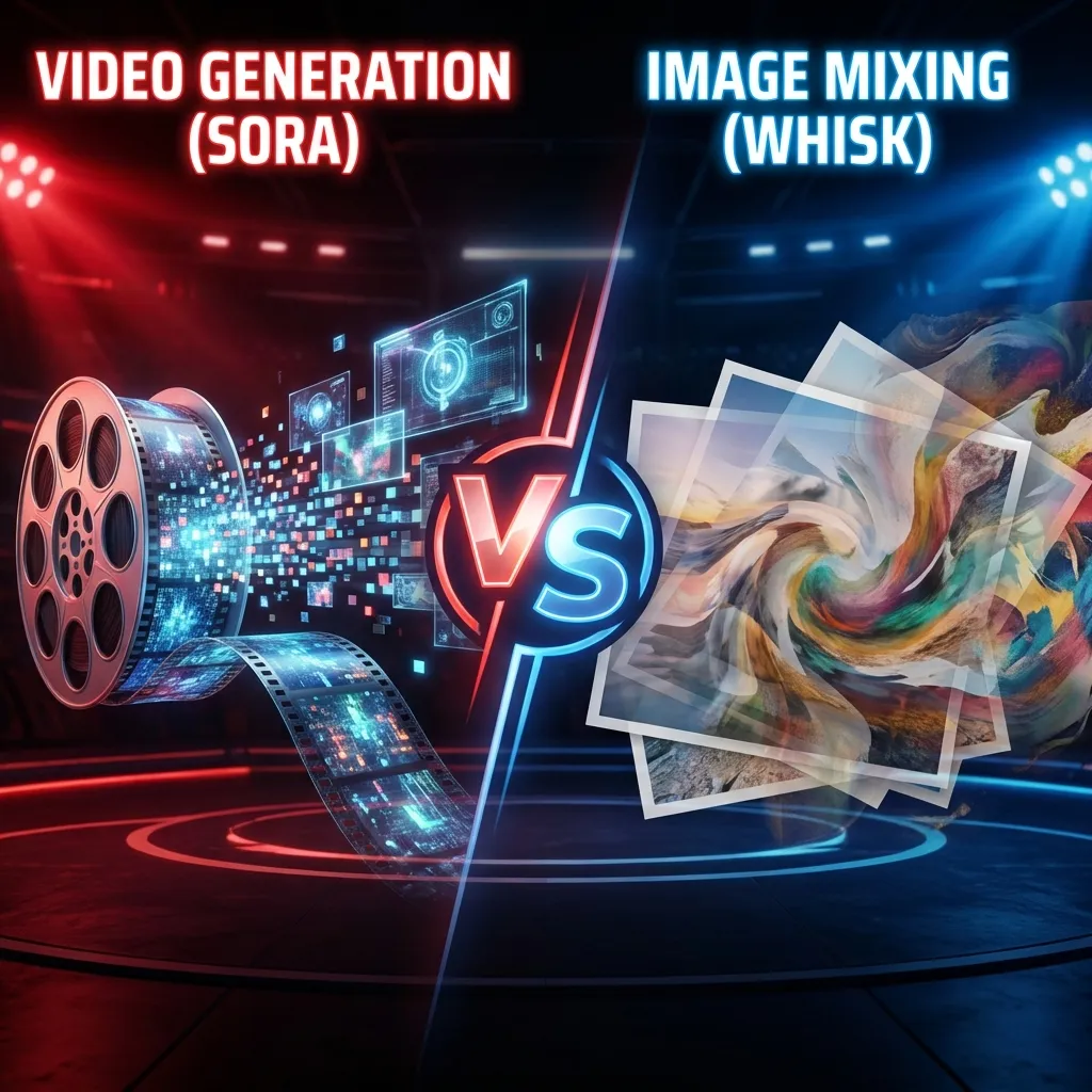 Google Whisk vs Sora: The Ultimate Showdown Between Video Generation and Image Mixing