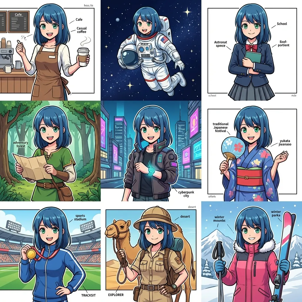 Whisk Character Consistency Workflow: A Boon for Serialized Comic Artists